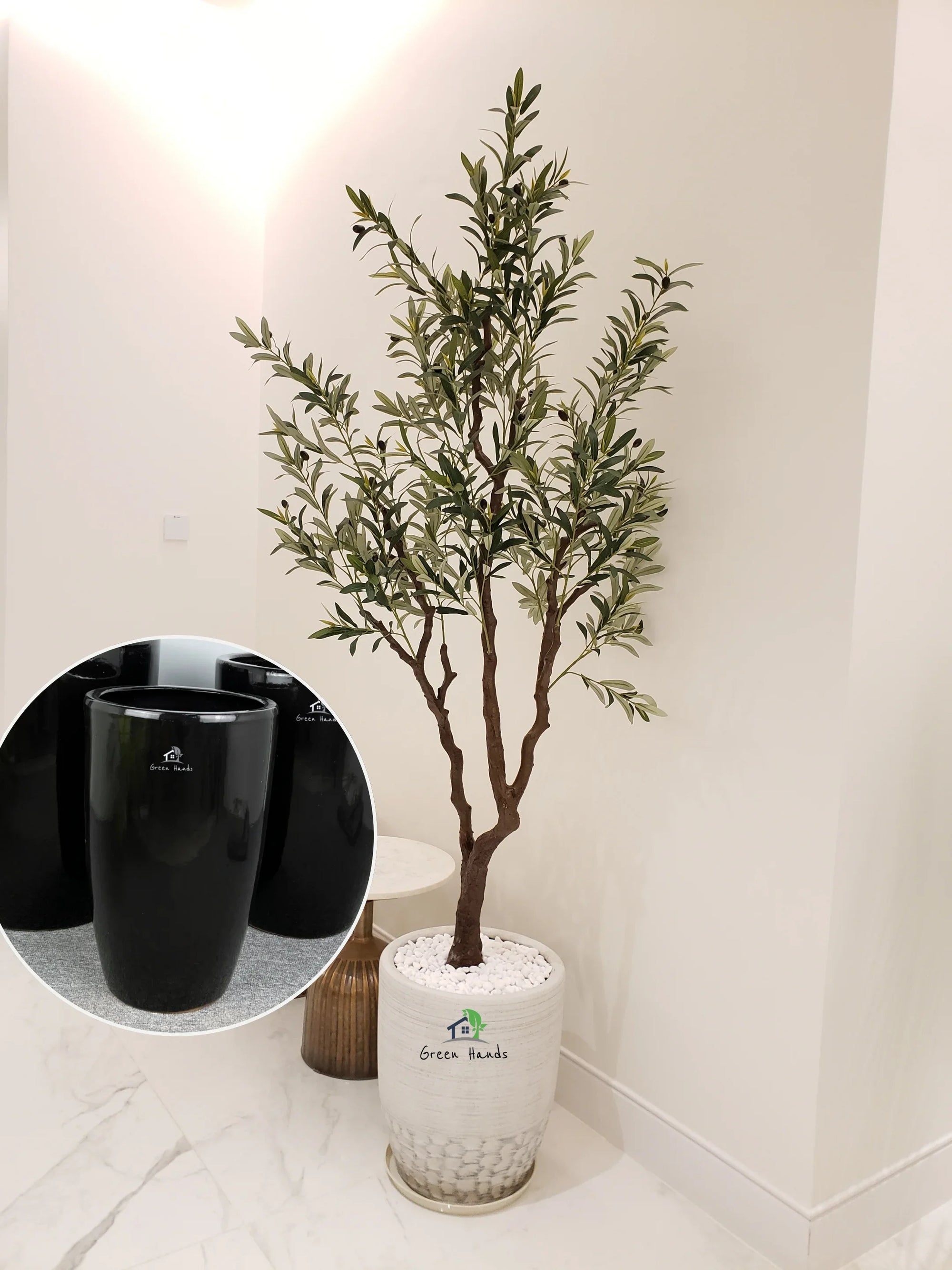 Artificial-Olive-Tree-210-cm-in-Black-Ceramic-Pot