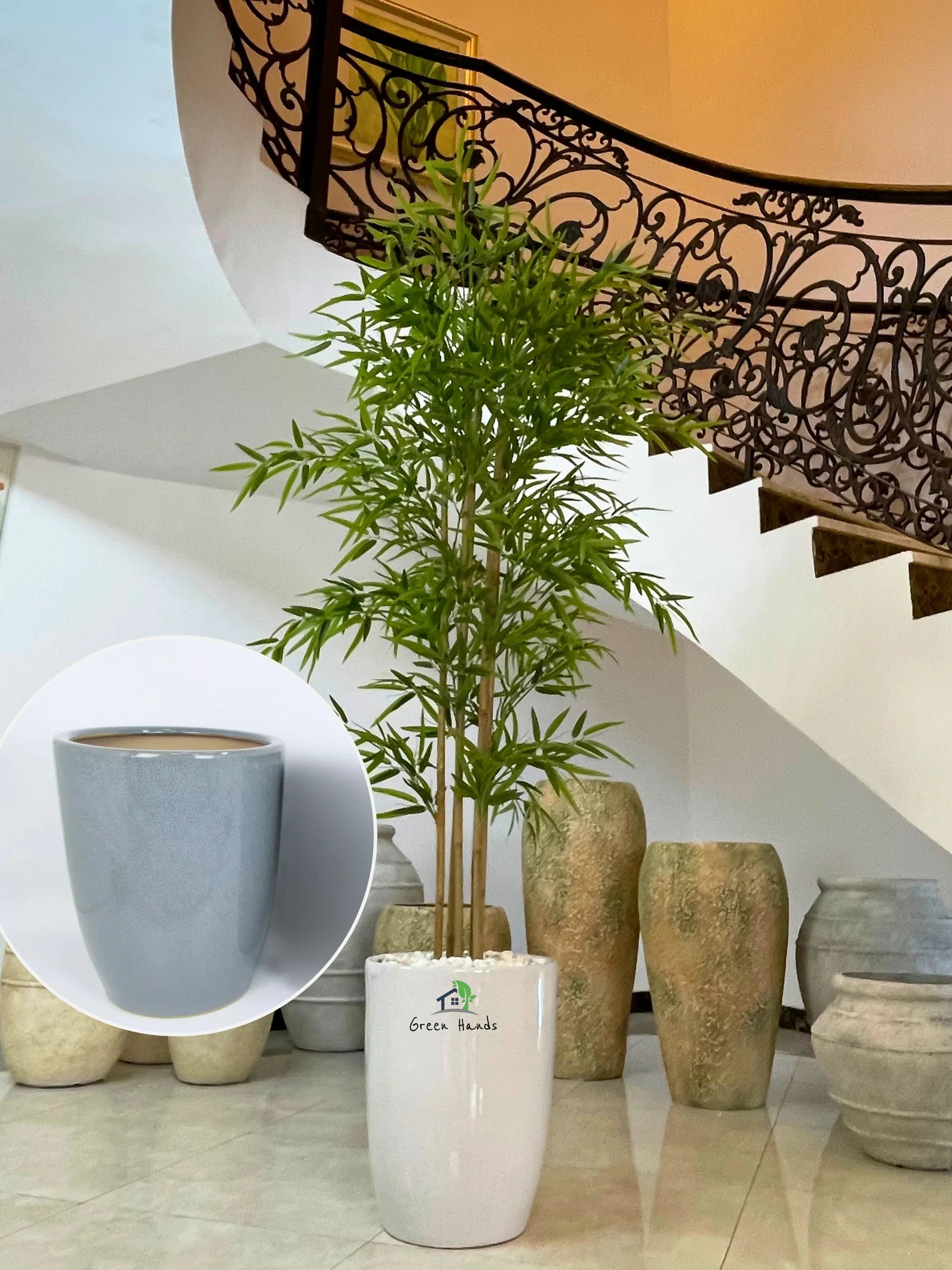Artificial-Bamboo-Palm-200cm-in-Grey-Ceramic-Pot