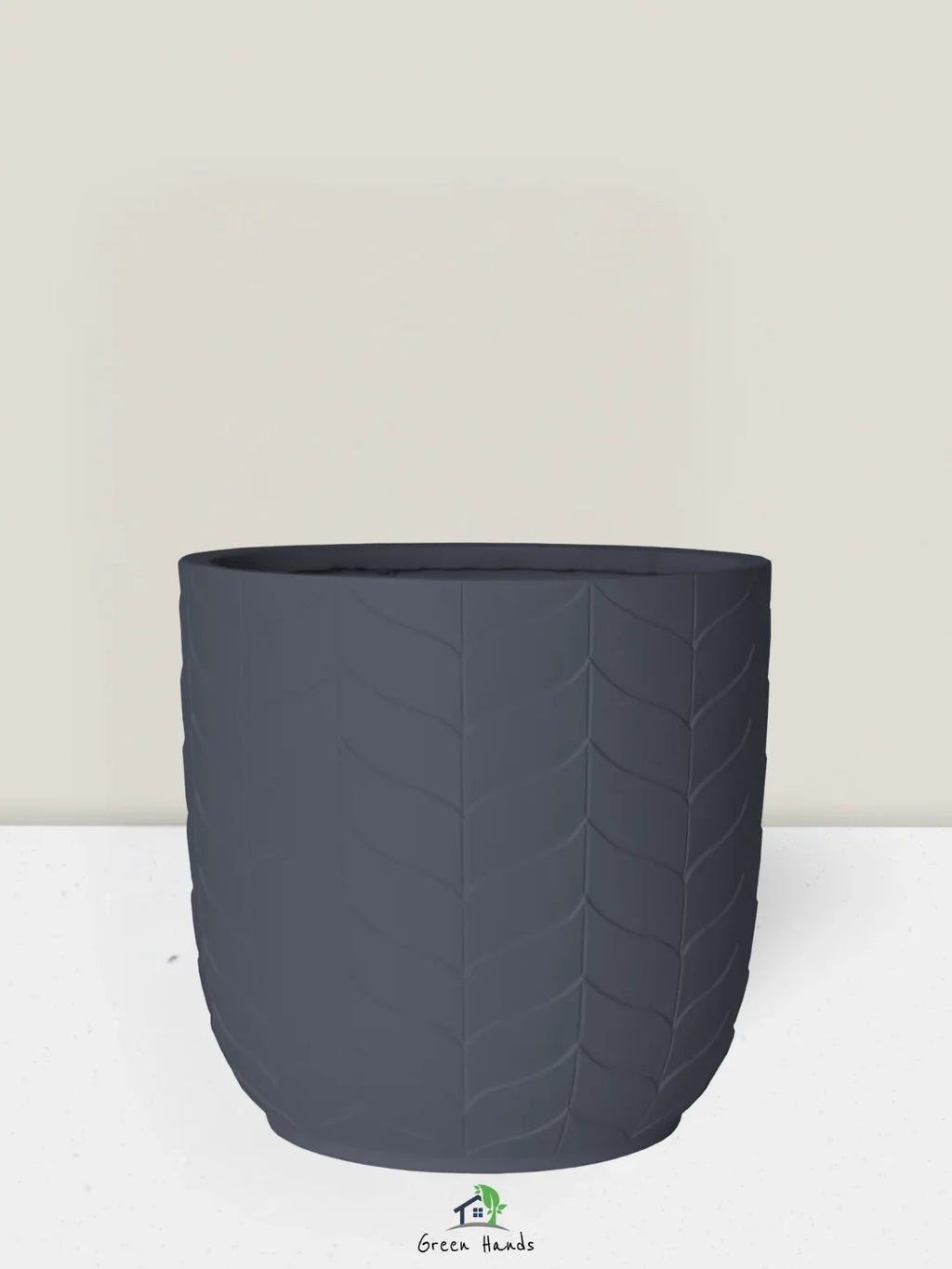 Medium Round Planter | Majestic Flora Fiber Pot | Premium Plant Pot UAE