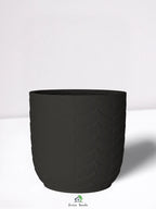 Medium Round Planter | Majestic Flora Fiber Pot | Premium Plant Pot UAE