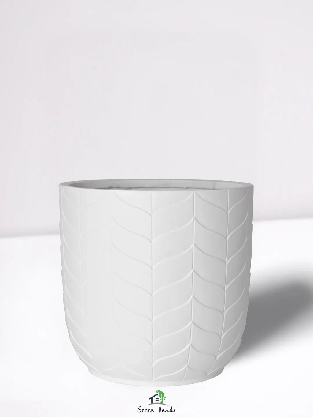 Medium Round Planter | Majestic Flora Fiber Pot | Premium Plant Pot UAE