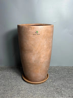 Premium-Egyptian-Marble-Earthy-Brown-Ceramic-Pot-M