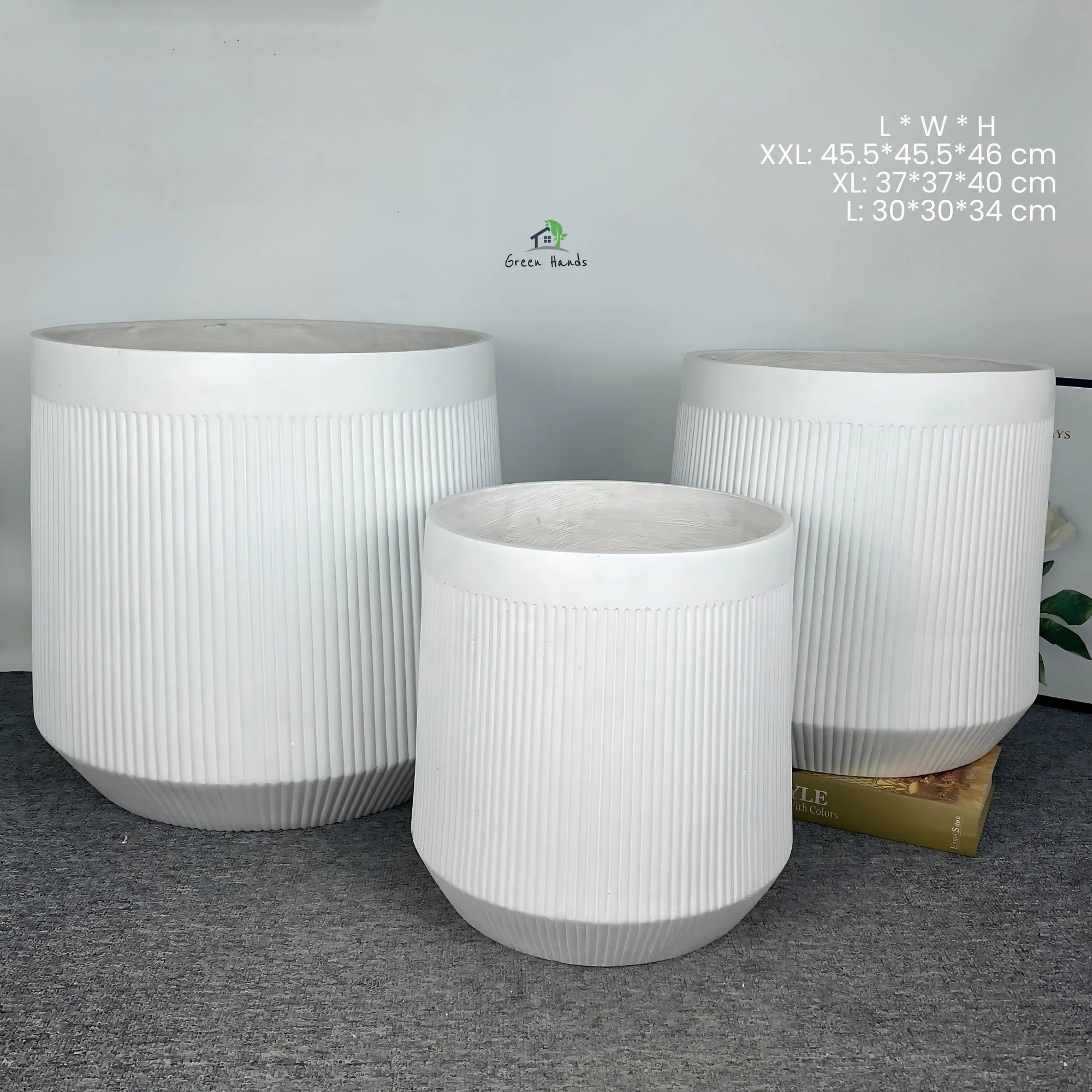 2XL Planter | Royal Terra Fiber Pot | High-End Plant Pot UAE