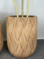Rustic-Weave-Fiber-Planter-L