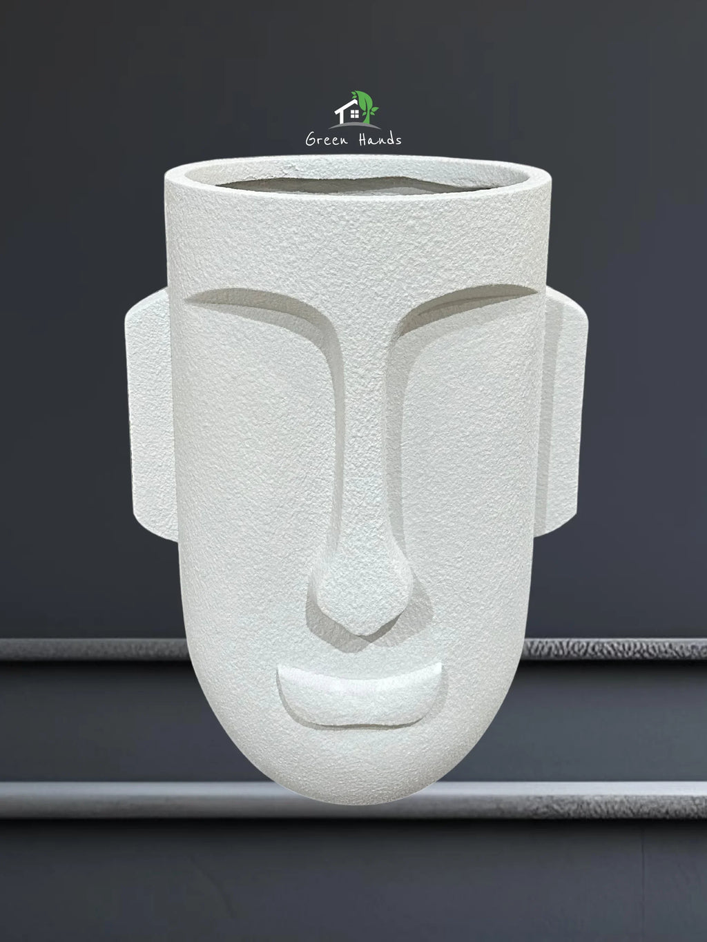 Serenity-White-Sandstone-Face-Planter-XL-55cm
