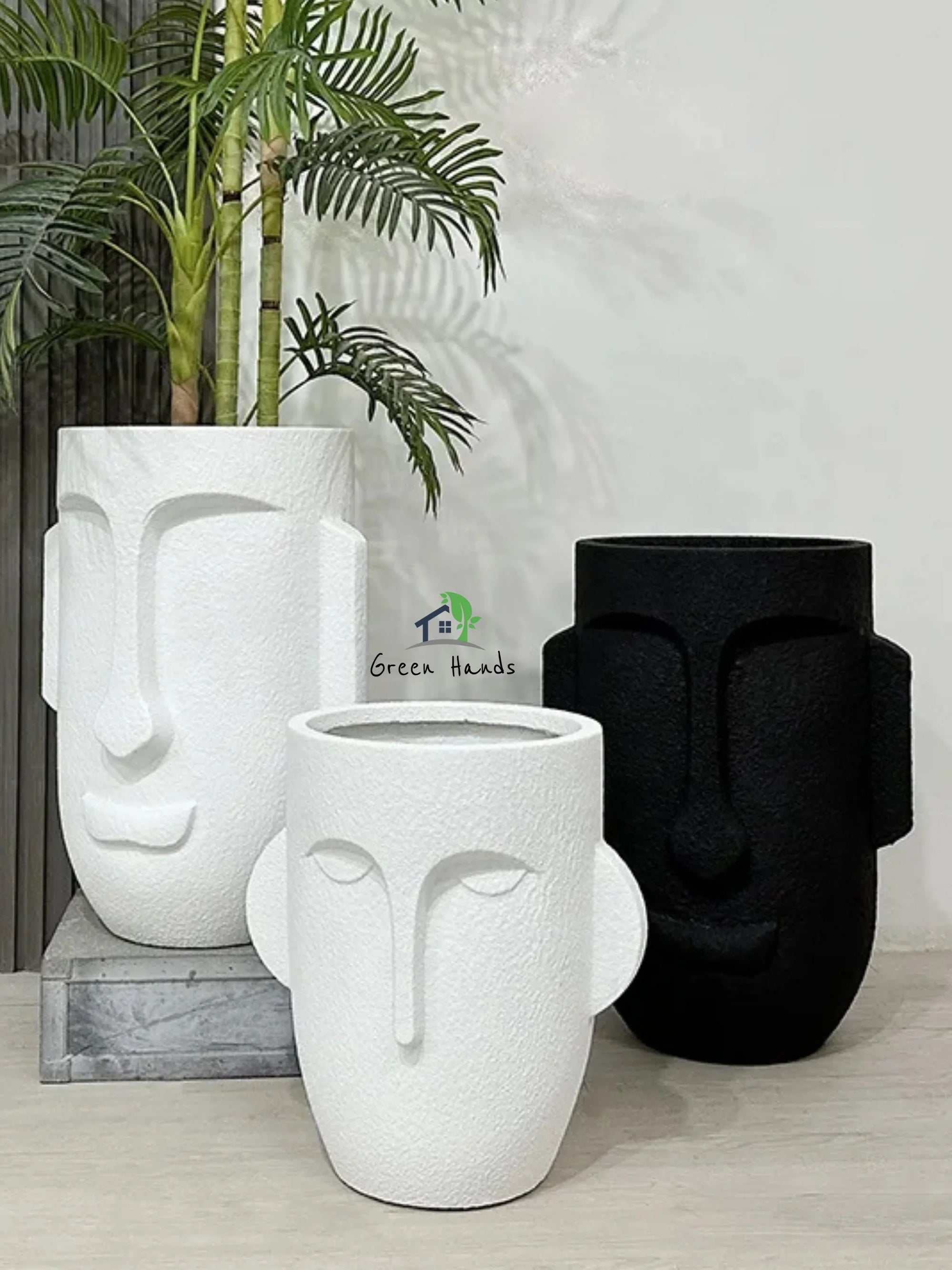 Serenity-White-Sandstone-Face-Planters