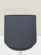 XL-Round-Plant-Pot-Royal-Terra-Fiber-Pot-Dark-Grey